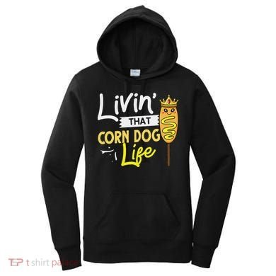 Corn Dog Korean Mini Cheese Vegan Women's Hoodie