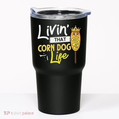 Corn Dog Korean Mini Cheese Vegan Tumbler