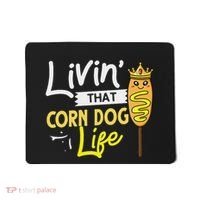 Corn Dog Korean Mini Cheese Vegan Mousepad thumb 0