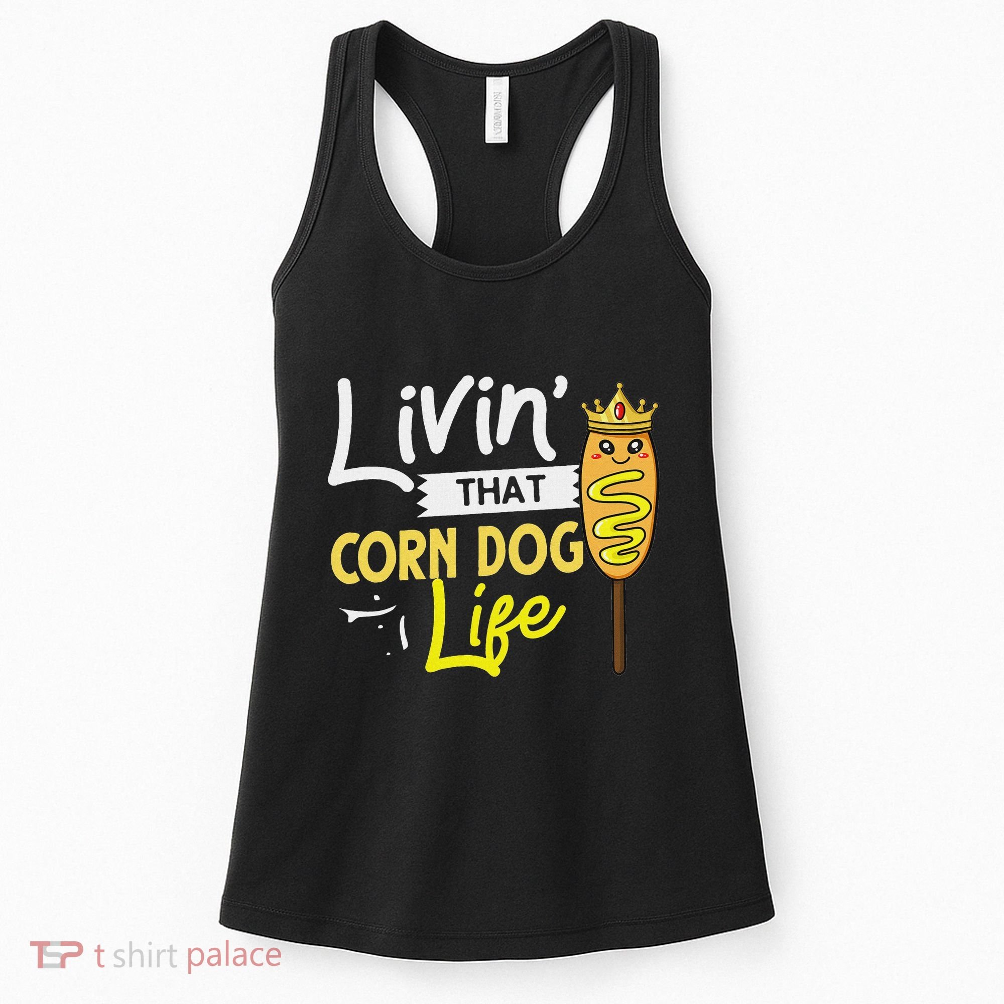 Corn Dog Korean Mini Cheese Vegan Women's Tank Top