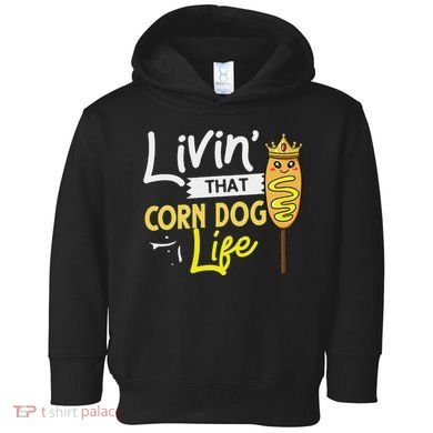 Corn Dog Korean Mini Cheese Vegan Toddler Hoodie