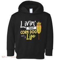 Corn Dog Korean Mini Cheese Vegan Toddler Hoodie thumb 0