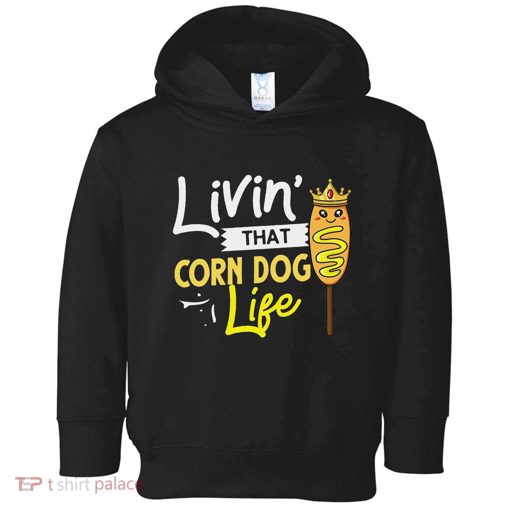 Corn Dog Korean Mini Cheese Vegan Toddler Hoodie