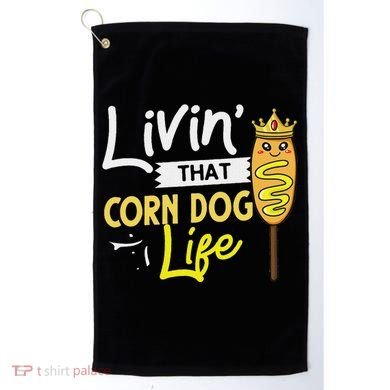 Corn Dog Korean Mini Cheese Vegan Golf Towel