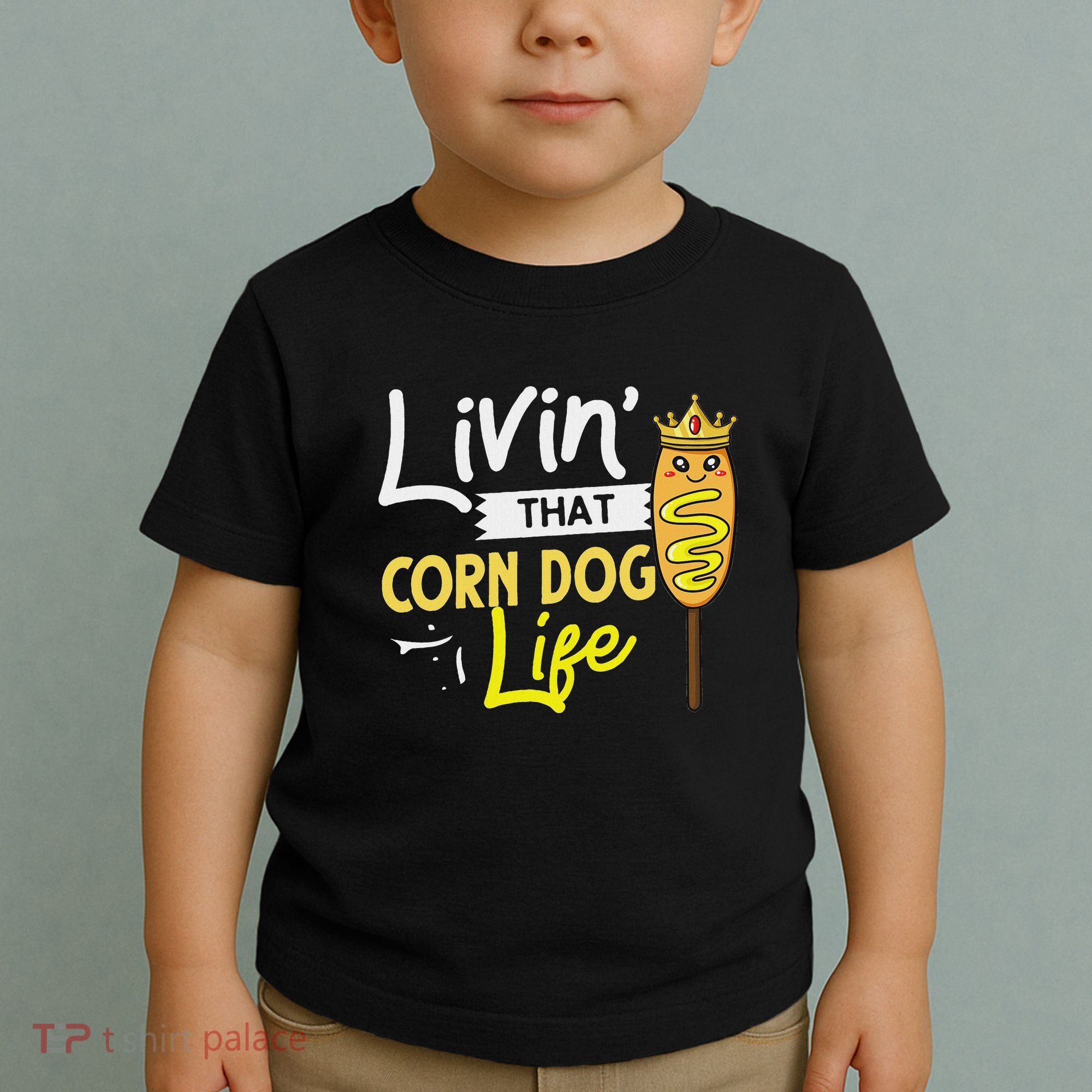 Corn Dog Korean Mini Cheese Vegan Toddler T-Shirt