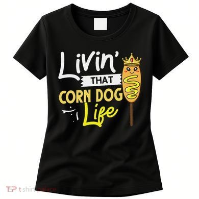 Corn Dog Korean Mini Cheese Vegan Women's T-Shirt