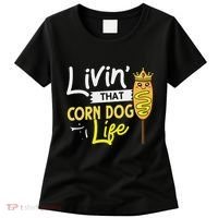 Corn Dog Korean Mini Cheese Vegan Women's T-Shirt thumb 0