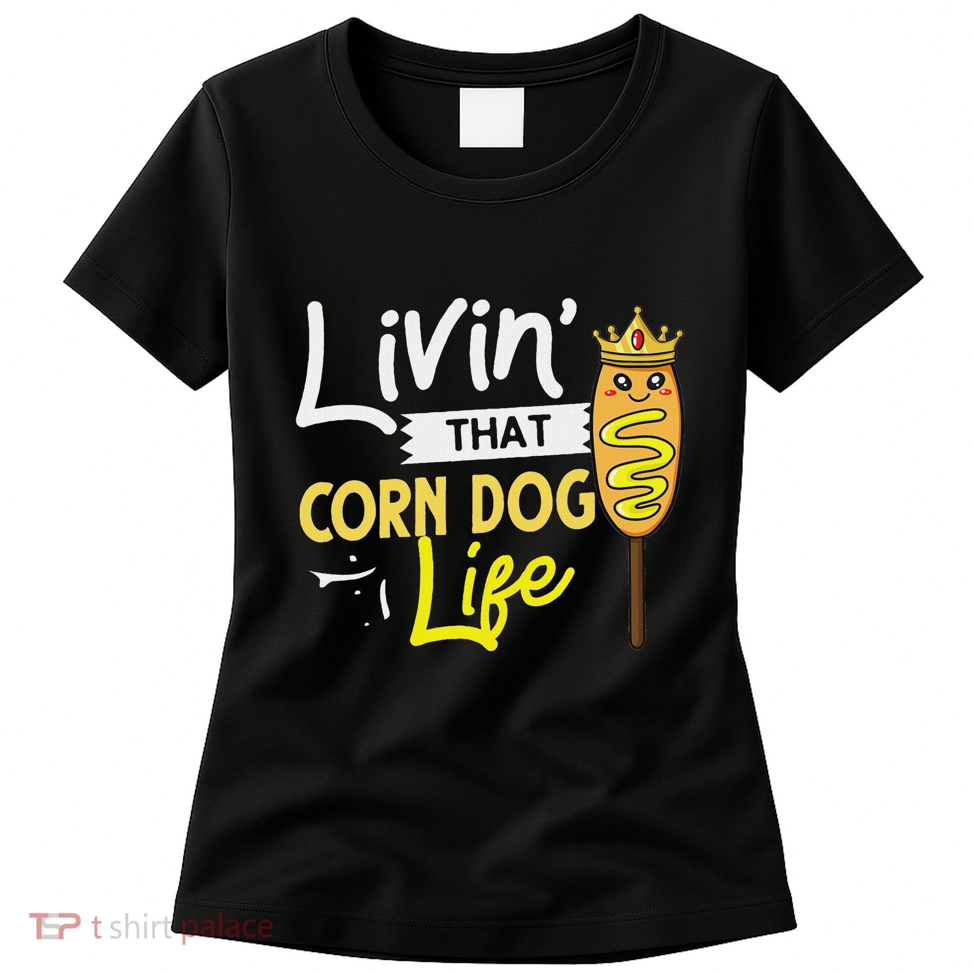 Corn Dog Korean Mini Cheese Vegan Women's T-Shirt