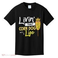 Corn Dog Korean Mini Cheese Vegan Kids T-Shirt thumb 0