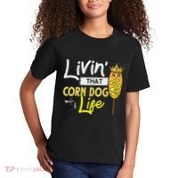 Corn Dog Korean Mini Cheese Vegan Kids T-Shirt thumb 2