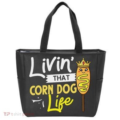 Corn Dog Korean Mini Cheese Vegan Tote Bag