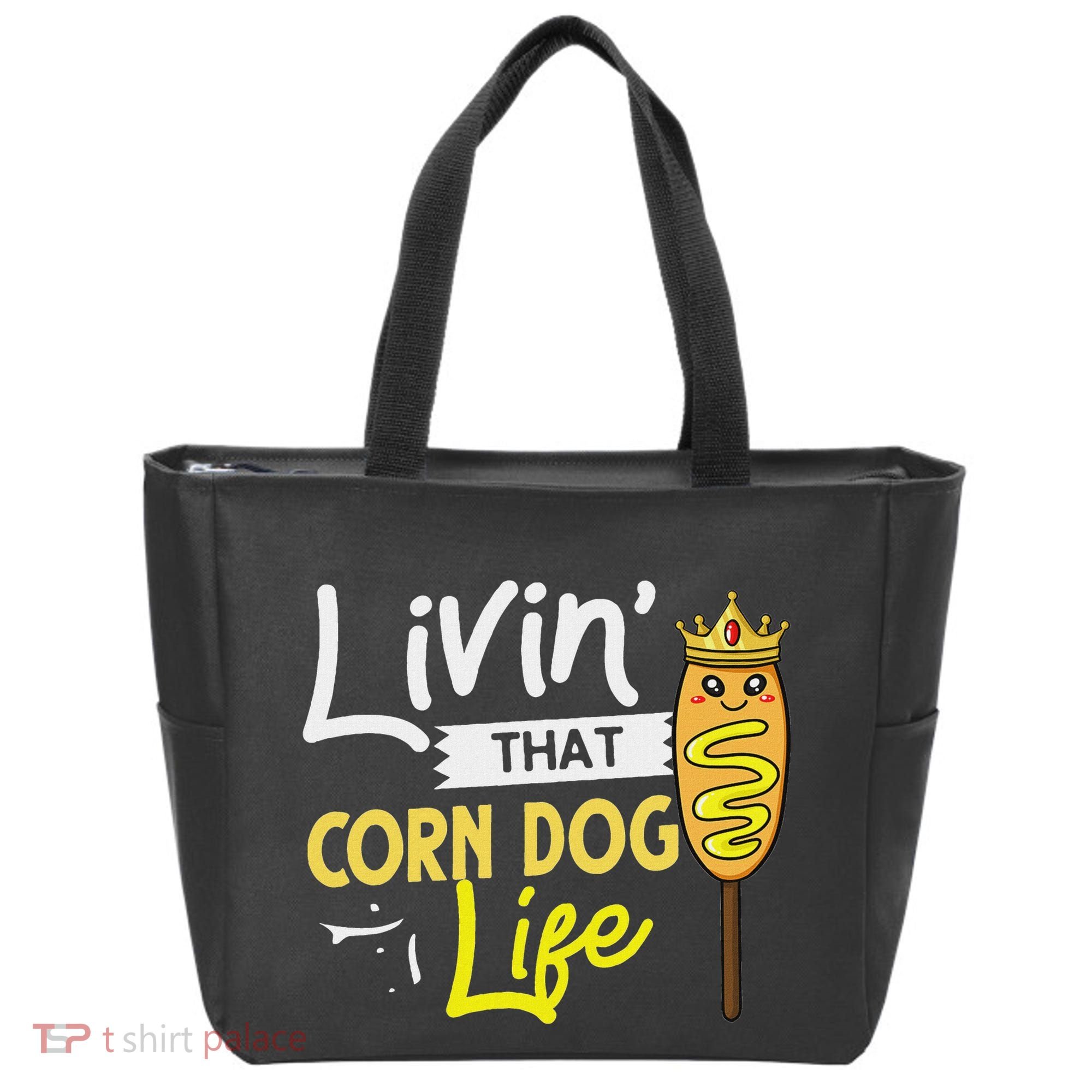 Corn Dog Korean Mini Cheese Vegan Tote Bag