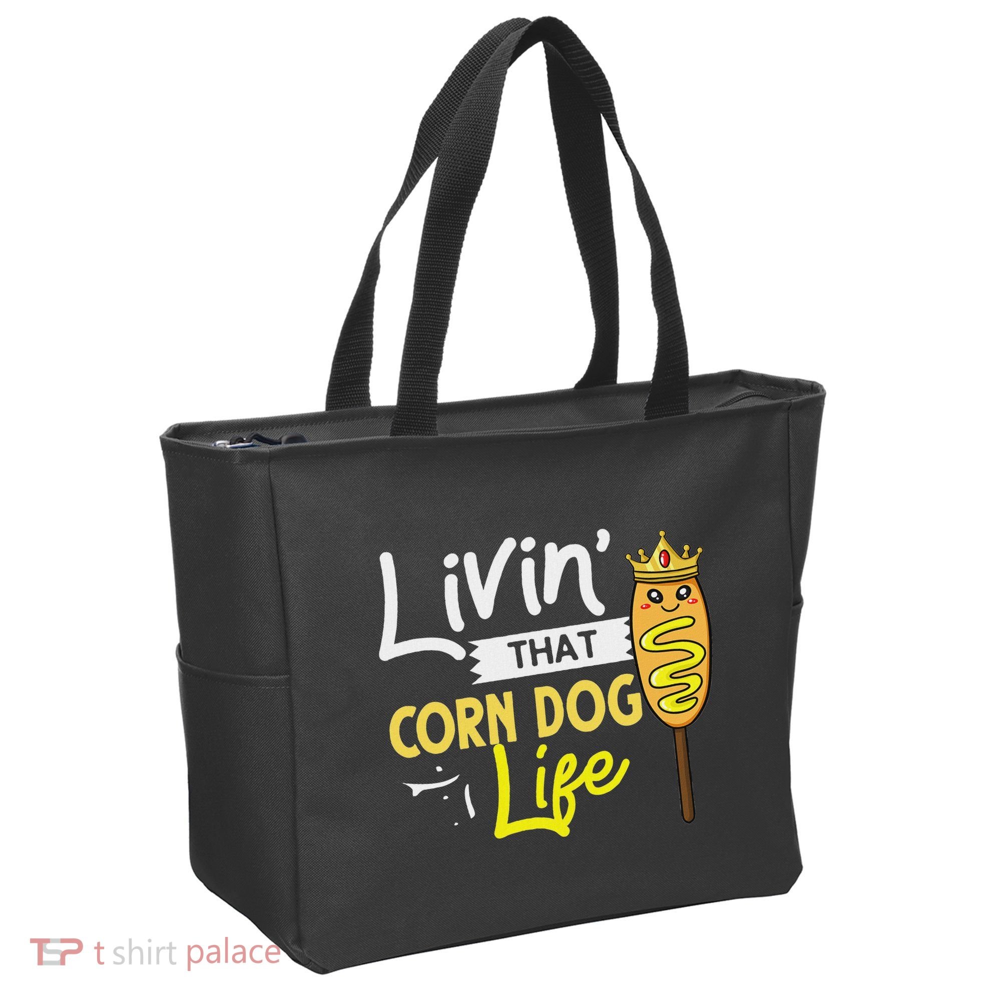 Corn Dog Korean Mini Cheese Vegan Tote Bag