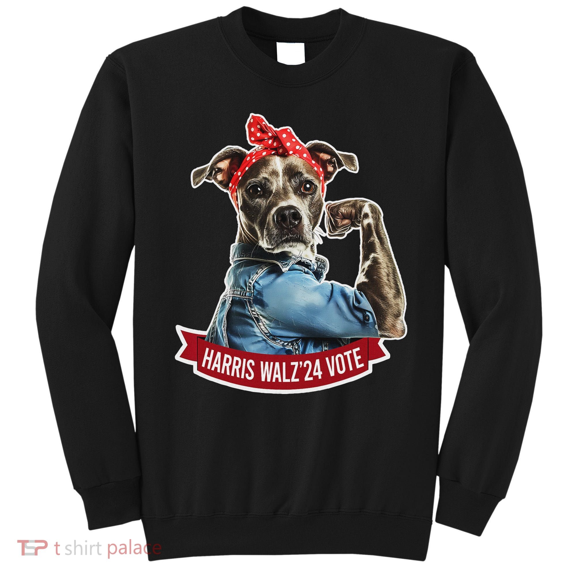 Childless Dog Lady Kamala Harris Tim Walz Vote Election Sweatshirt