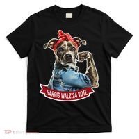Childless Dog Lady Kamala Harris Tim Walz Vote Election T-Shirt thumb 0