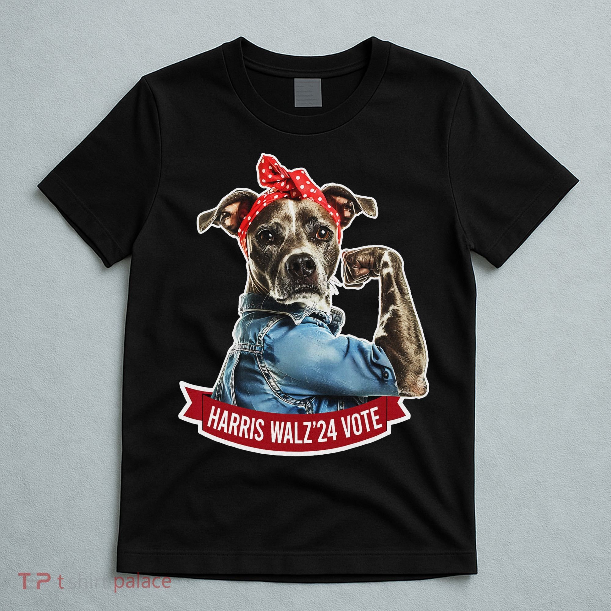 Childless Dog Lady Kamala Harris Tim Walz Vote Election T-Shirt