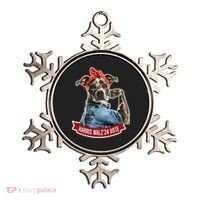 Childless Dog Lady Kamala Harris Tim Walz Vote Election Ornament thumb 0
