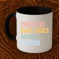 Childless Dog Lady Against Fascism Coffee Mug thumb 2