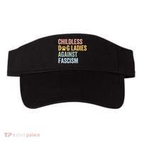 Childless Dog Lady Against Fascism Visor thumb 0