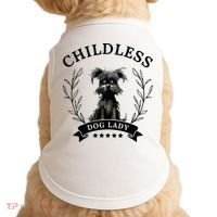 Childless Dog Lady For President 2024 Childless Dog Lady Doggie Tank thumb 0