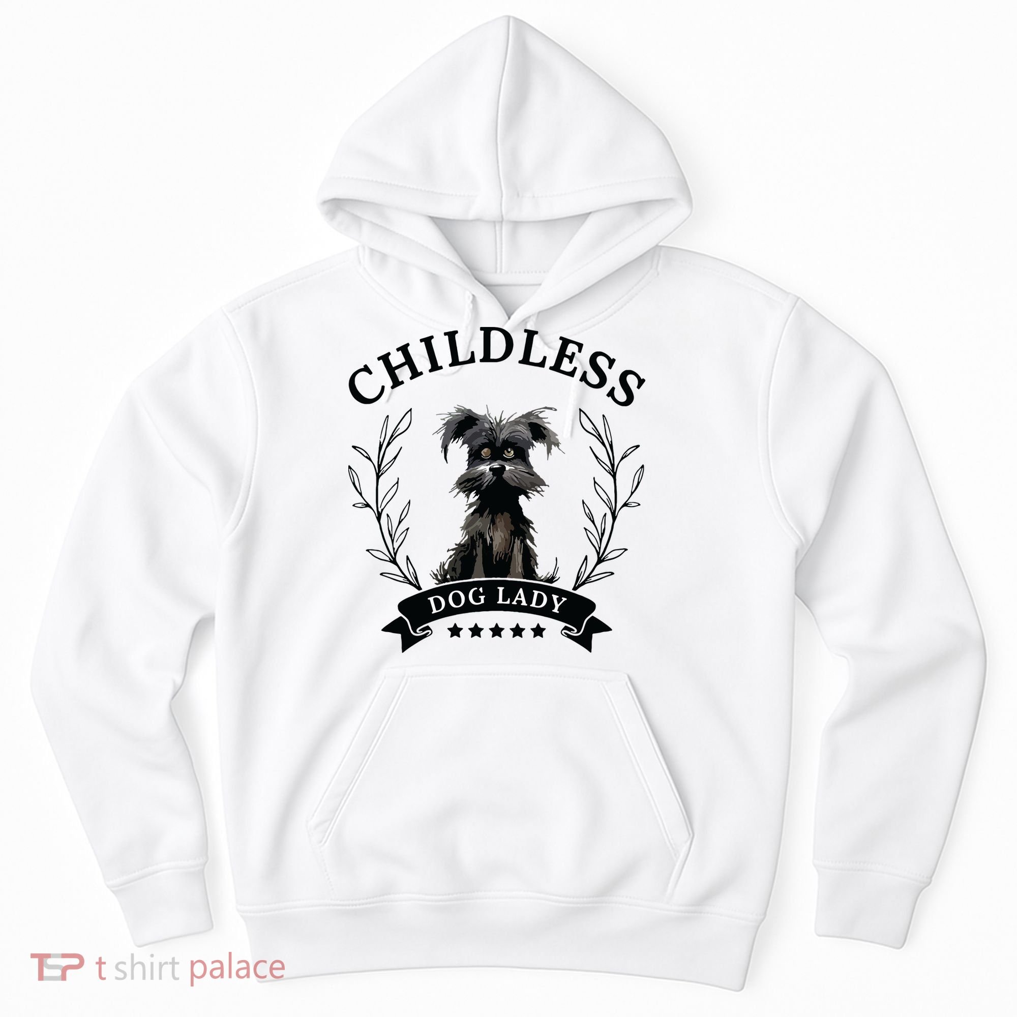 Childless Dog Lady For President 2024 Childless Dog Lady Hoodie
