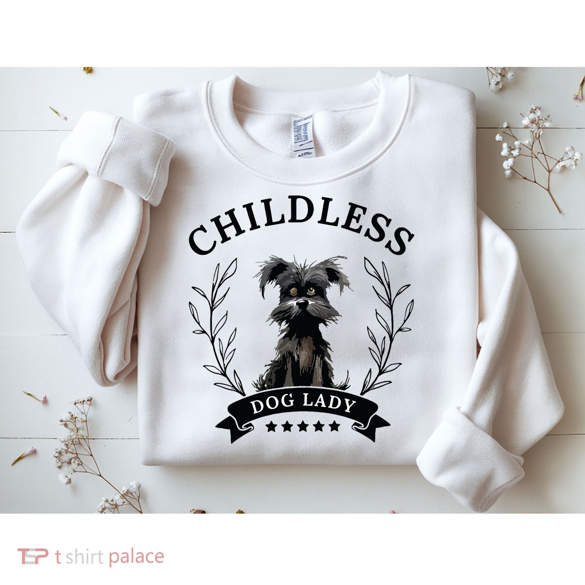 Childless Dog Lady For President 2024 Childless Dog Lady Sweatshirt