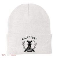 Childless Dog Lady For President 2024 Childless Dog Lady Beanie thumb 0