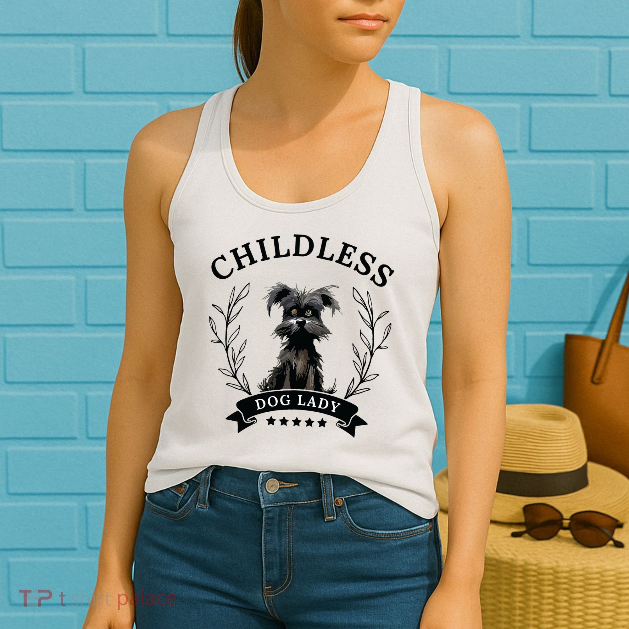 Childless Dog Lady For President 2024 Childless Dog Lady Women's Tank Top