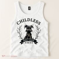 Childless Dog Lady For President 2024 Childless Dog Lady Tank Top thumb 2