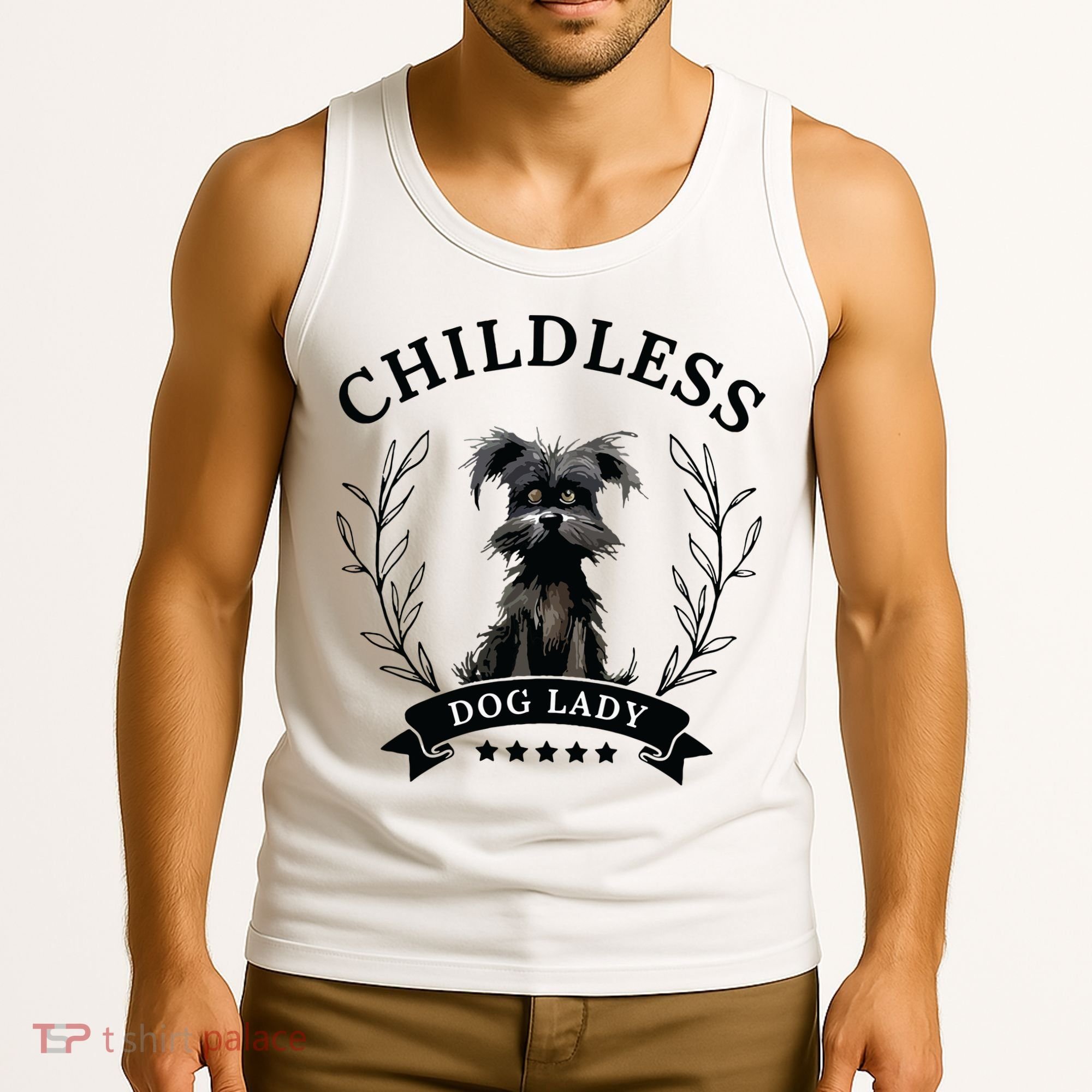 Childless Dog Lady For President 2024 Childless Dog Lady Tank Top