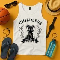 Childless Dog Lady For President 2024 Childless Dog Lady Tank Top thumb 4