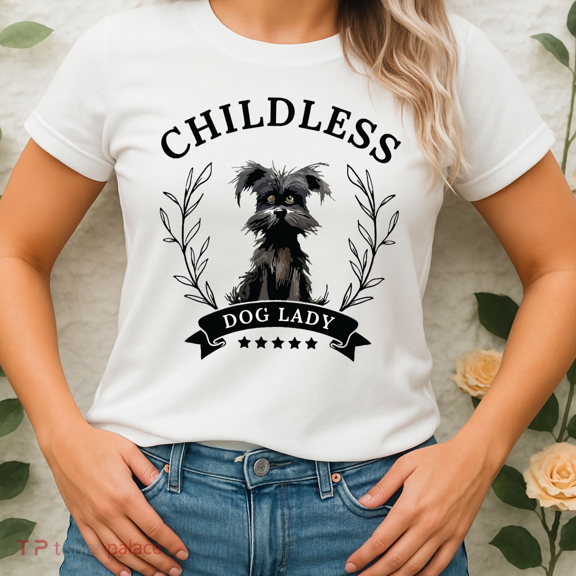 Childless Dog Lady For President 2024 Childless Dog Lady Women's T-Shirt