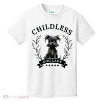 Childless Dog Lady For President 2024 Childless Dog Lady Kids T-Shirt thumb 0