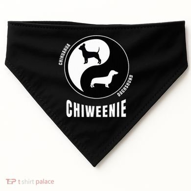 Chiweenie Dog Lovers Breeders Gift Pet Chiweenie USA-Made Doggie Bandana