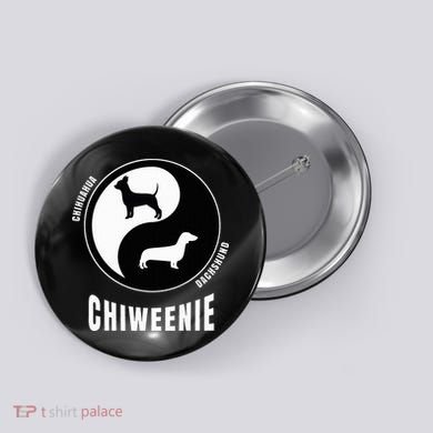 Chiweenie Dog Lovers Breeders Gift Pet Chiweenie Button