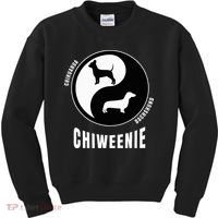 Chiweenie Dog Lovers Breeders Gift Pet Chiweenie Kids Sweatshirt thumb 0