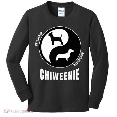 Chiweenie Dog Lovers Breeders Gift Pet Chiweenie Kids Long Sleeve Shirt