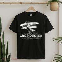 Crop Duster Leave The Smell Behind Plane Aerial Application T-Shirt thumb 2