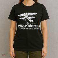 Crop Duster Leave The Smell Behind Plane Aerial Application T-Shirt thumb 4