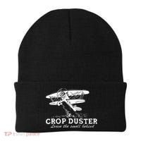 Crop Duster Leave The Smell Behind Plane Aerial Application Beanie thumb 0