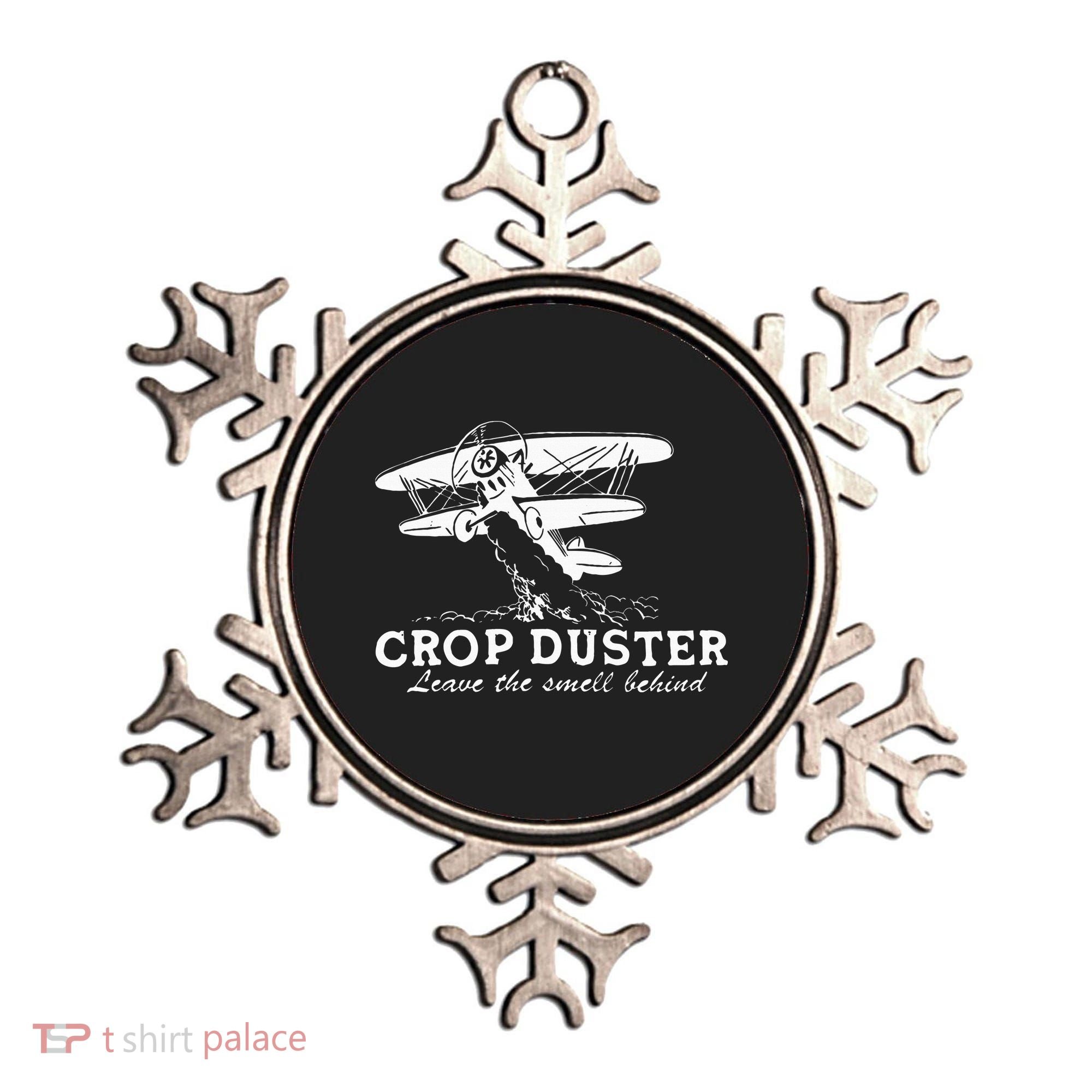 Crop Duster Leave The Smell Behind Plane Aerial Application Ornament