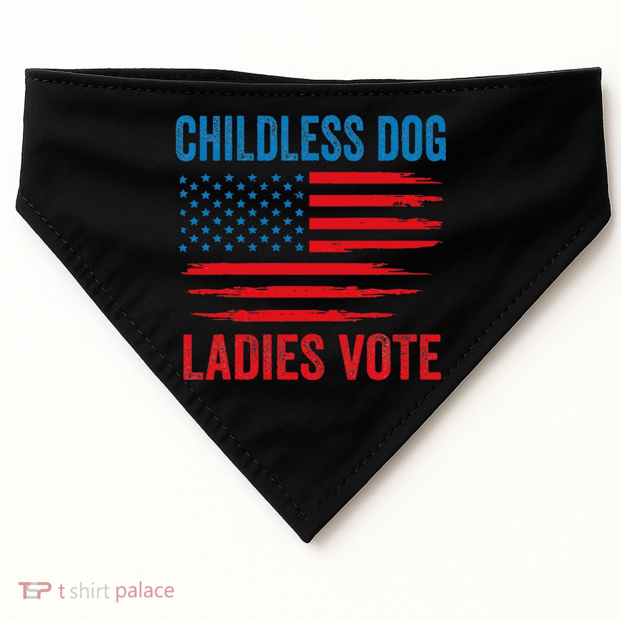 Childless Dog Ladies USA-Made Doggie Bandana