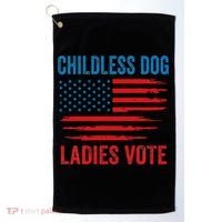 Childless Dog Ladies Golf Towel thumb 0