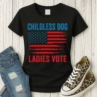 Childless Dog Ladies Women's T-Shirt thumb 3