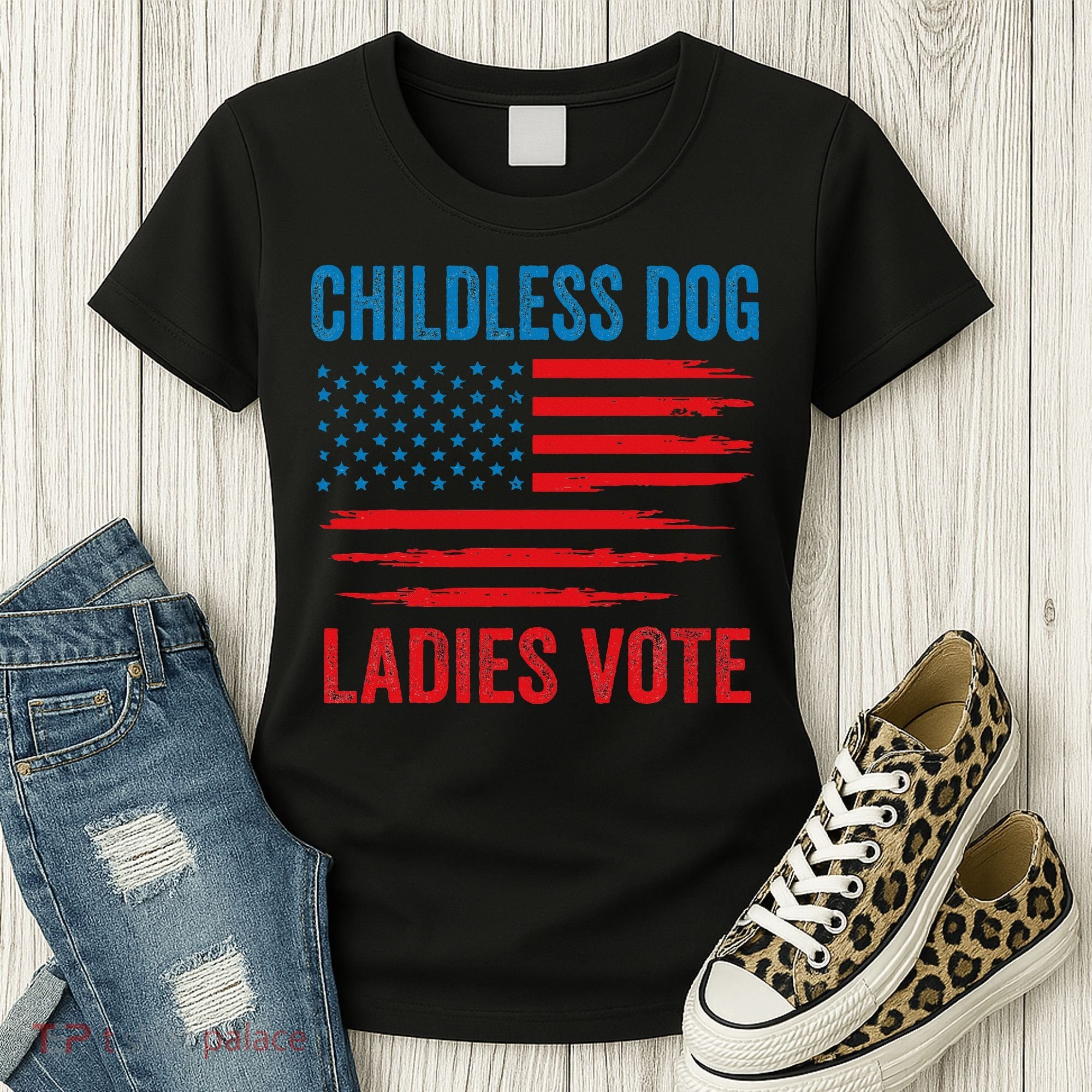 Childless Dog Ladies Women's T-Shirt