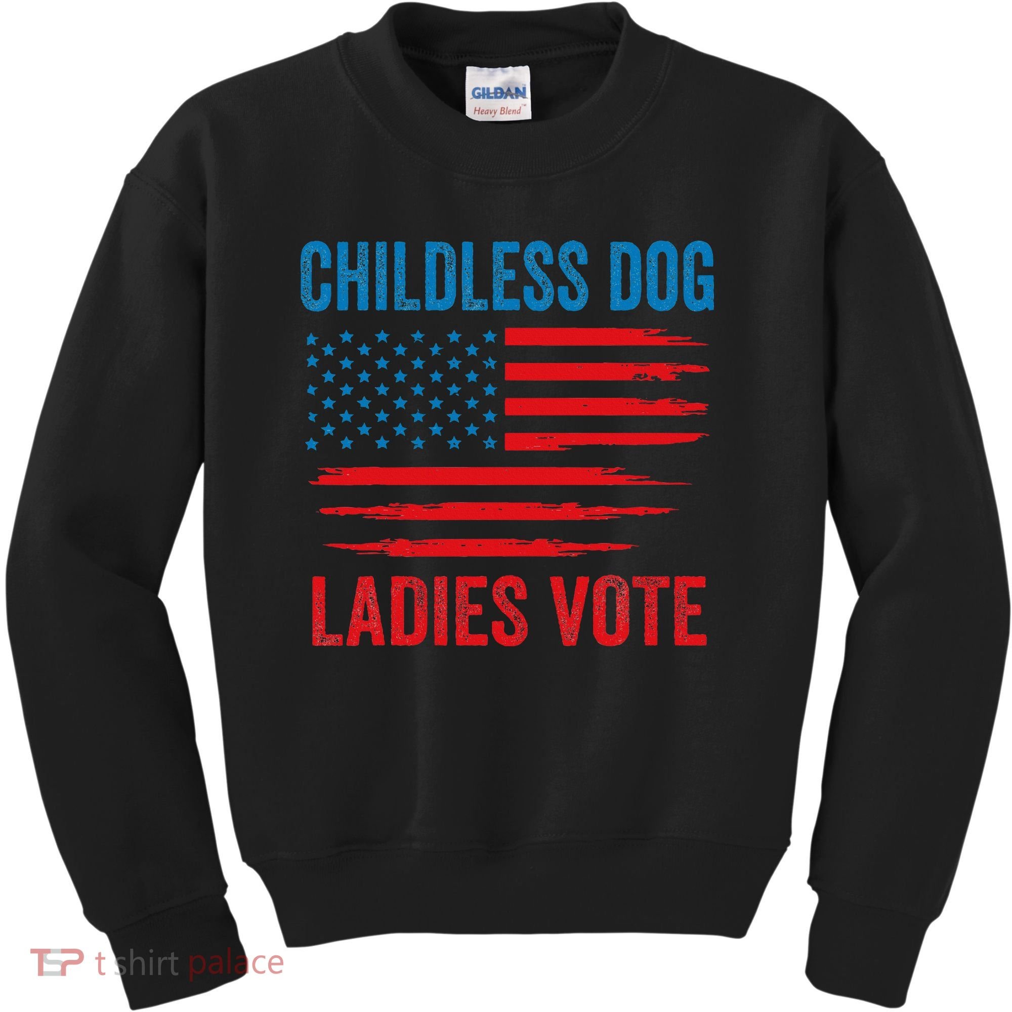 Childless Dog Ladies Kids Sweatshirt