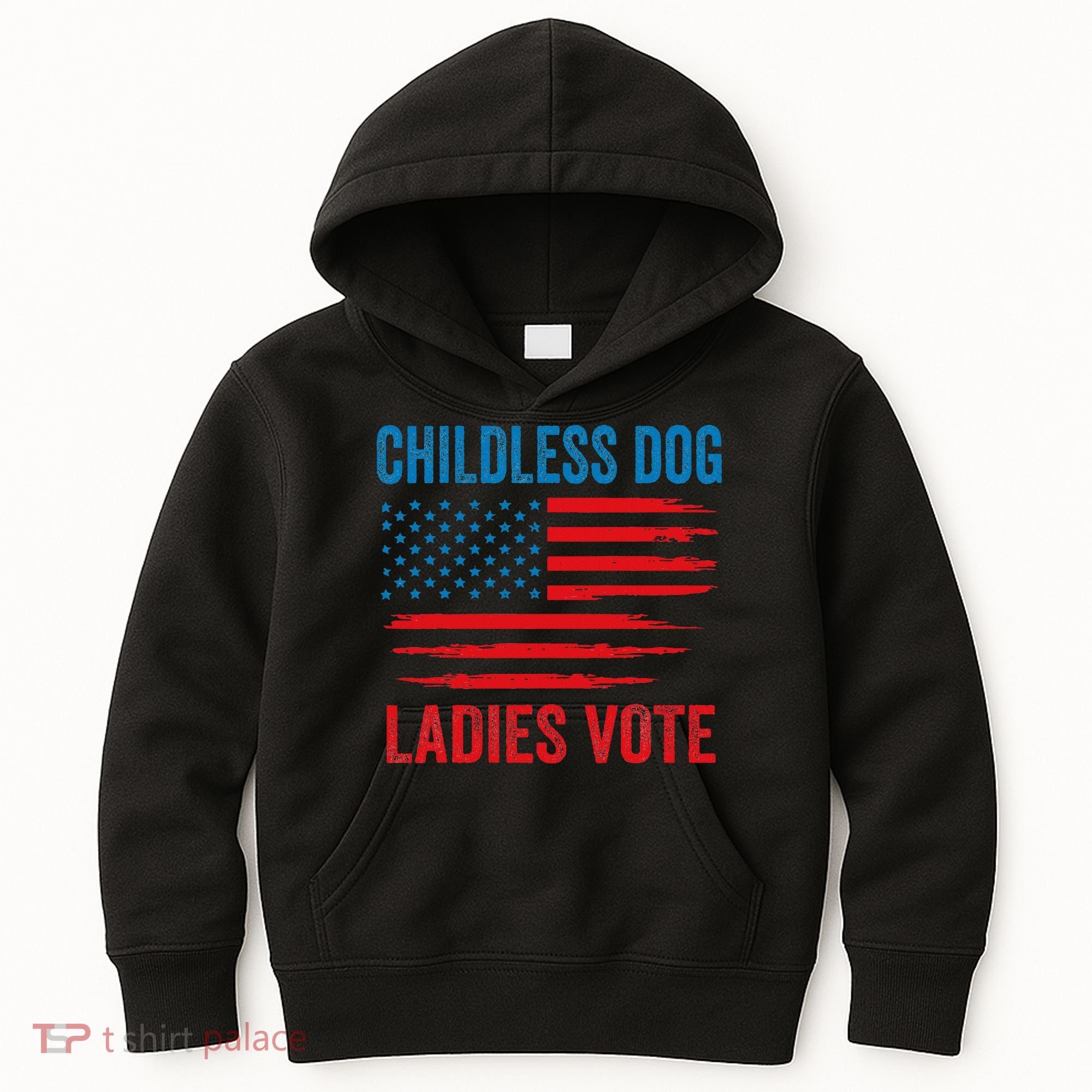 Childless Dog Ladies Kids Hoodie