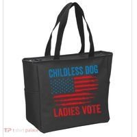 Childless Dog Ladies Tote Bag thumb 2
