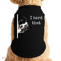 Collie Dog Lovers Herd That Doggie Tank thumb 0