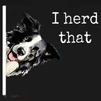 Collie Dog Lovers Herd That Doggie Tank thumb 4
